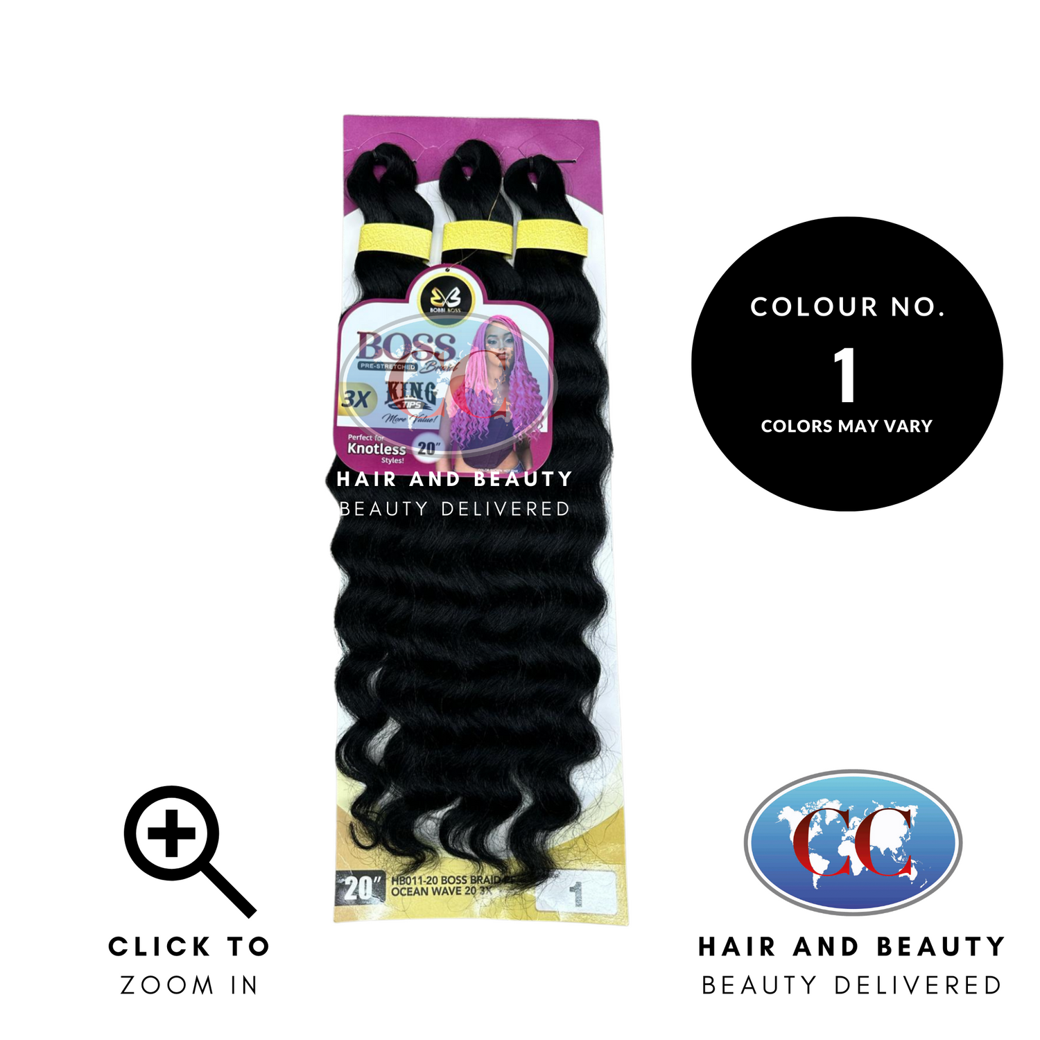 Bobbi Boss Braid PF Ocean Wave 20" x 3 - view 2