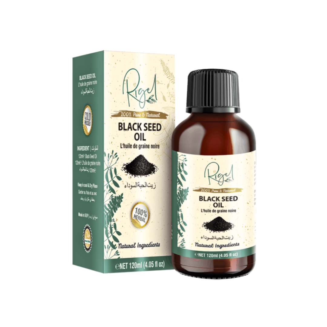 Rigel Pure & Natural Black Seed Oil 120ml | Shop at CC Hair & Beauty UK