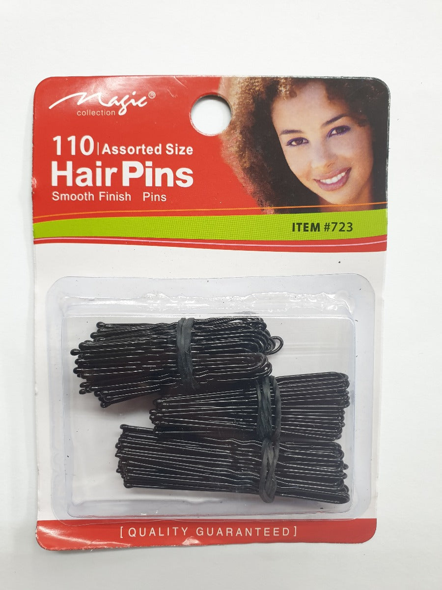 Magic Collection 110Pcs Assorted Size Hair Pins #723 | Shop at CC Hair & Beauty UK