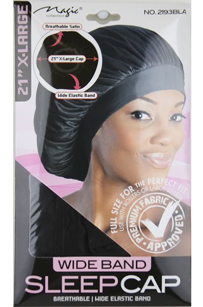 Magic Collection Wide Band Sleep Cap - No.2193Ast | Shop at CC Hair & Beauty UK