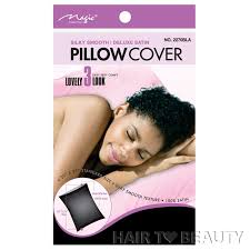 Magic Collection Satin Pillow Cover 20" X 29" No.2270Bla | Shop at CC Hair & Beauty UK
