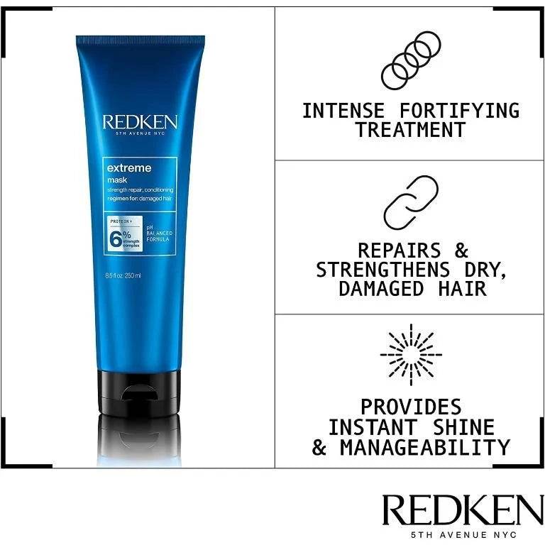 Redken Extreme Mask - For Damaged Hair 250ml | CC Hair & Beauty UK
