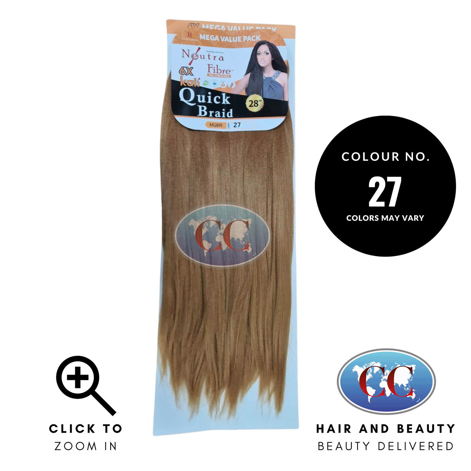 Kali Quick Braid Pre Strected Value Pack - 6 x 28” | CC Hair & Beauty UK