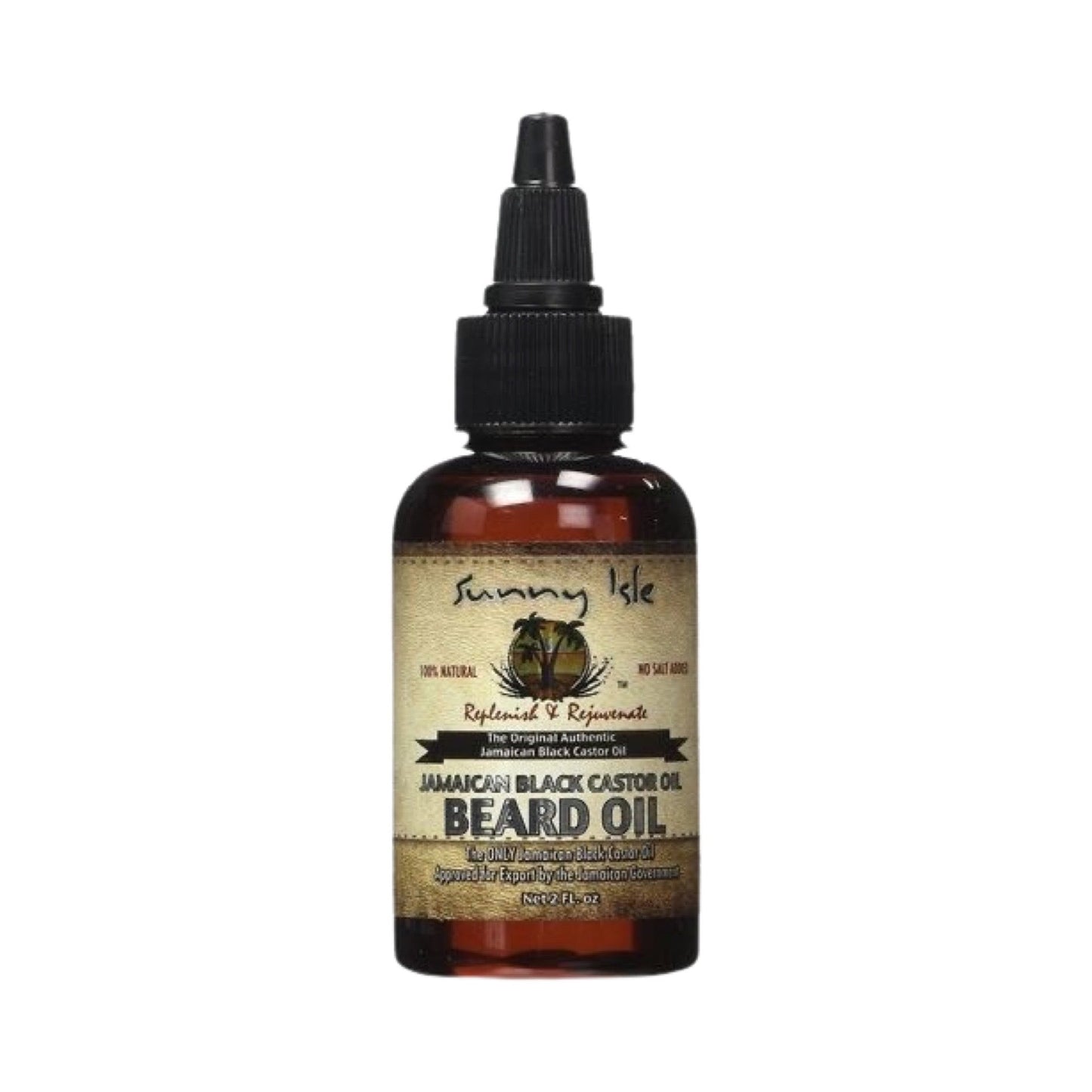 Sunny Isle Jamaican Black Castor Beard Oil - 2 Oz | Shop at CC Hair & Beauty UK