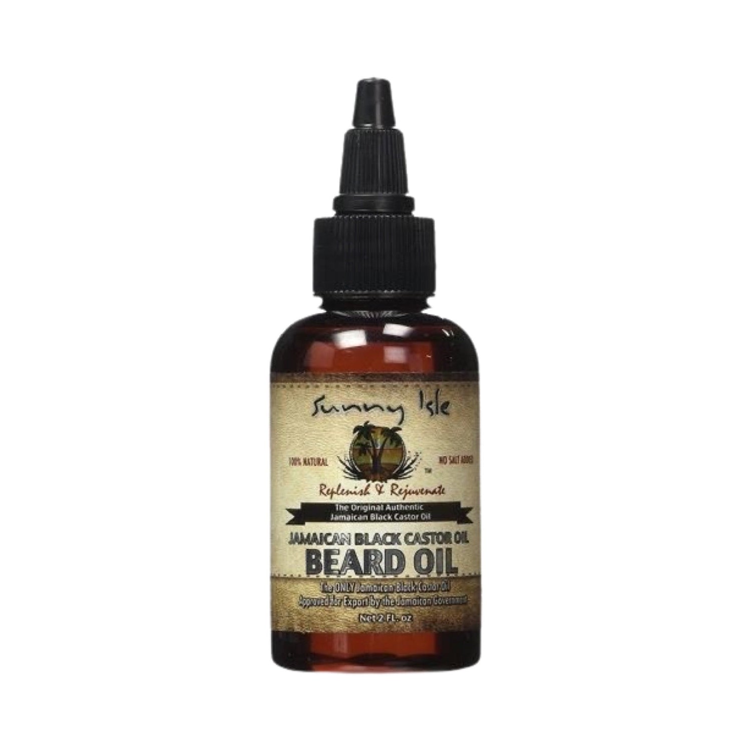 Sunny Isle Jamaican Black Castor Beard Oil - 2 Oz | Shop at CC Hair & Beauty UK