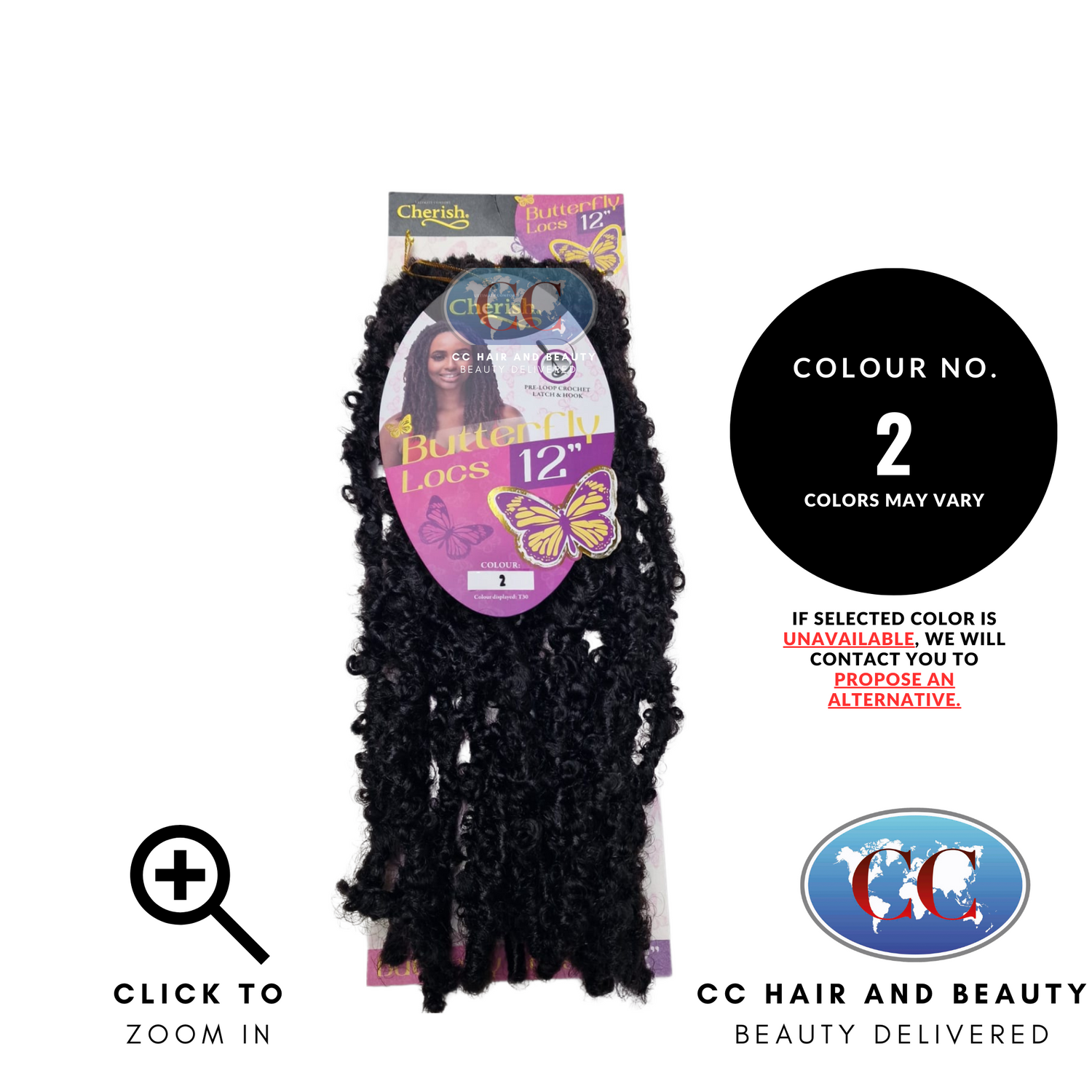 Cherish Butterfly Locs 12" - view 6