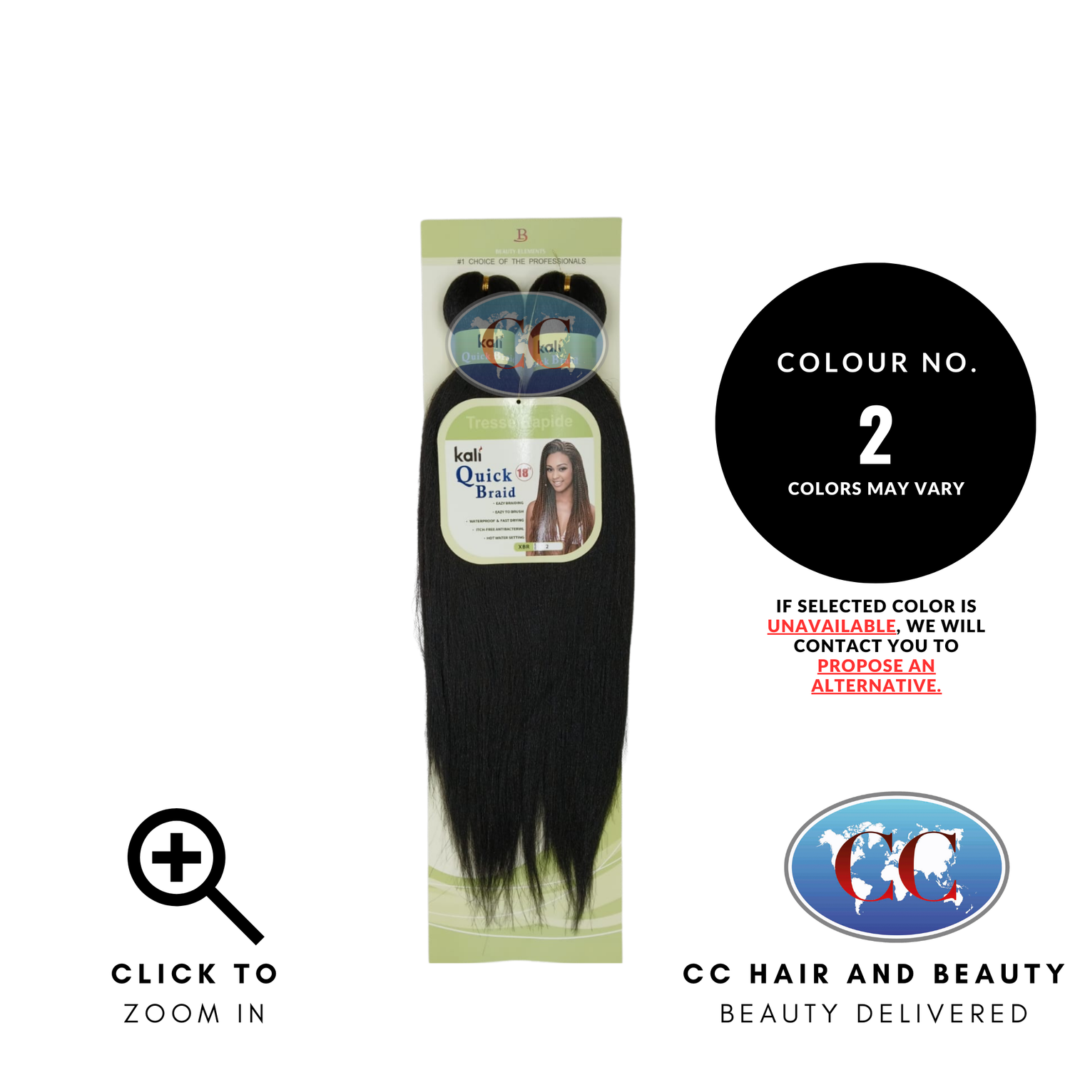 Kali Quick Braid Pre Stretched Value Pack - 2x 18" | CC Hair & Beauty UK