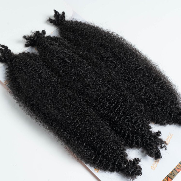 Sleek Noble Gold Synthetic 3X Springy Poppin Twist Braid 16"20" | CC Hair & Beauty UK