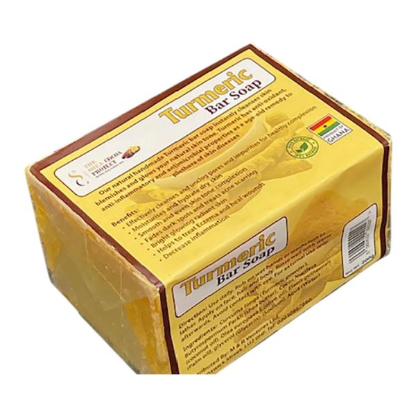 The Shea Cocoa Project Turmeric Bar Soap - product detail | CC Hair & Beauty