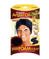 Magic Collection Organic Argan Oil Vecro Closer Foam Wrap No.3009BLA | Shop at CC Hair & Beauty UK