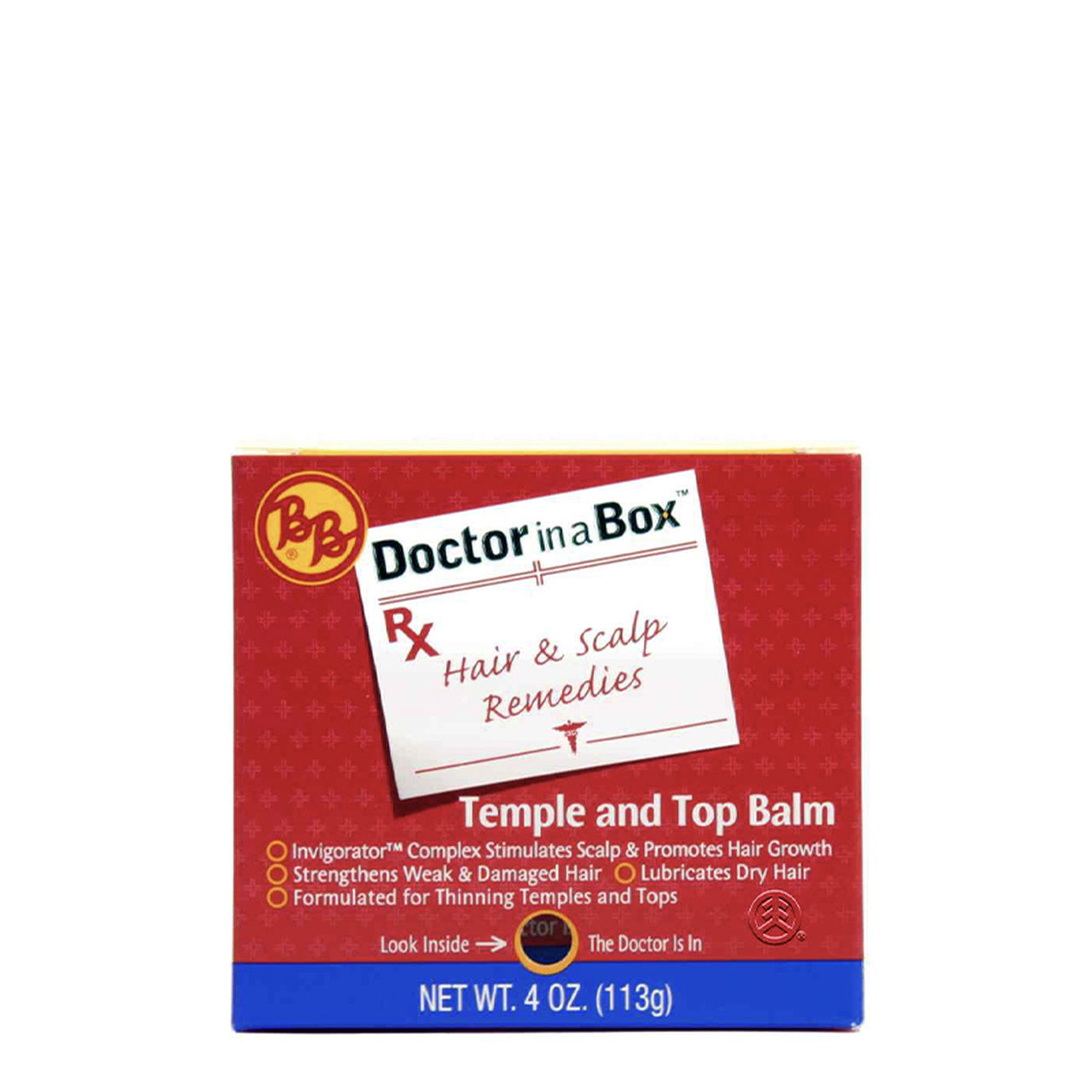 Bronner Bros Doctor In A Box Temple And Top Balm Creme 5Oz (142) - product detail | CC Hair & Beauty