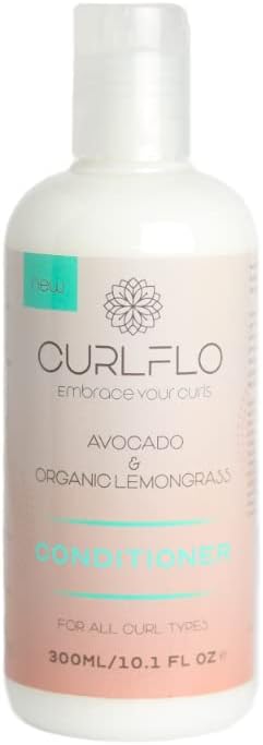 Curl Flo Organic Lemongrass & Avocado Conditioner 10.1oz - product detail | CC Hair & Beauty