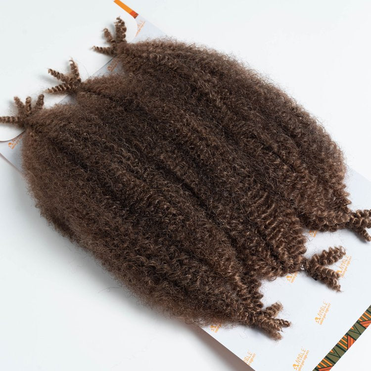 Sleek Noble Gold Synthetic 3X Springy Poppin Twist Braid 16"20" | CC Hair & Beauty UK