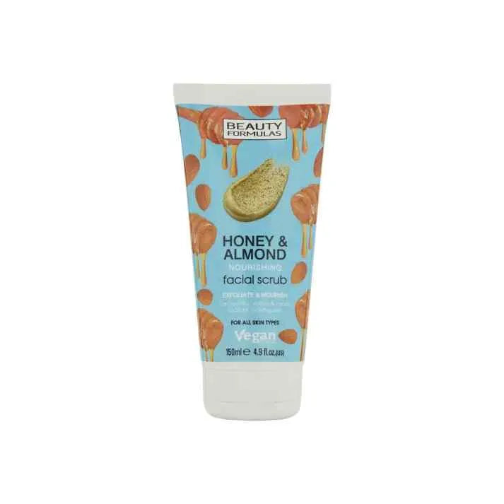 Beauty Formulas Honey & Almond Facial Scrub - 150Ml - product detail | CC Hair & Beauty
