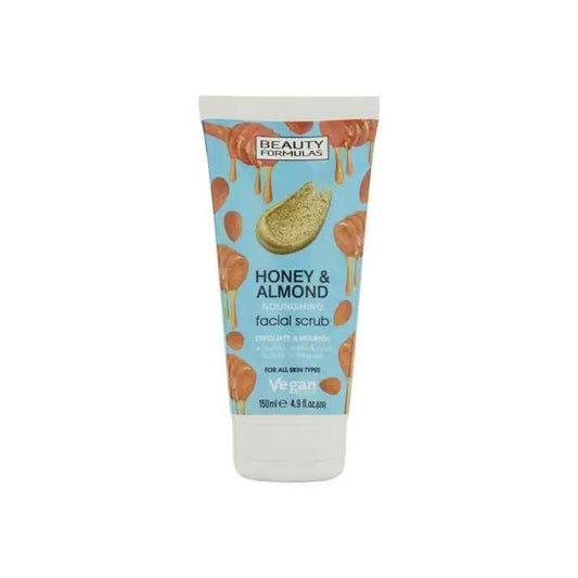 Beauty Formulas Honey & Almond Facial Scrub - 150Ml - product detail | CC Hair & Beauty