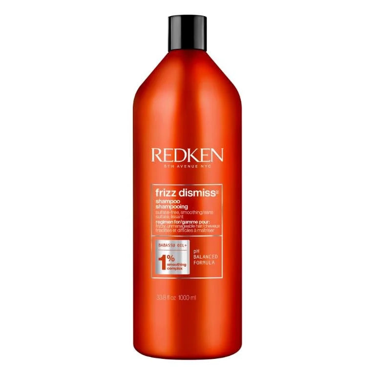 Redken Frizz Dismiss Shampoo 1000ml - available online | CC Hair & Beauty UK