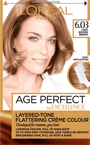 Loreal Excellence Age Perfect Layered-Tone Flattering Creme Color - view 4