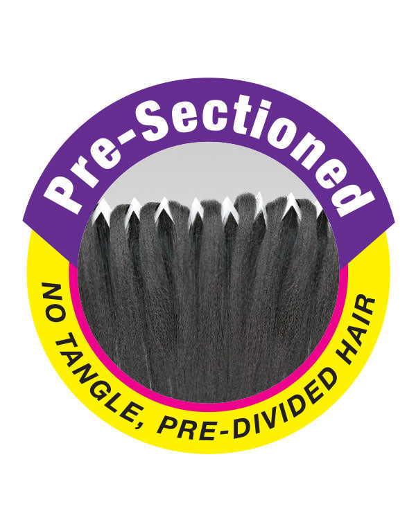 Janet Collection 3x Ez Split Pre-stretched Braid 60″ - view 3
