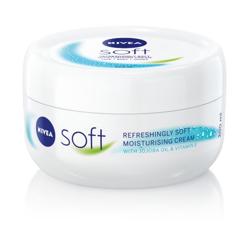 Nivea Soft Moisturising Cream for face, hands and body- 200ml