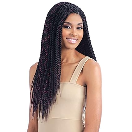 Model Model Glance Crochet Bulk Braiding Hair Senegalese Twist Large | Shop at CC Hair & Beauty UK
