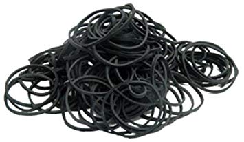 Magic Collection 60X9Mm Rubber Bands - Black | Shop at CC Hair & Beauty UK