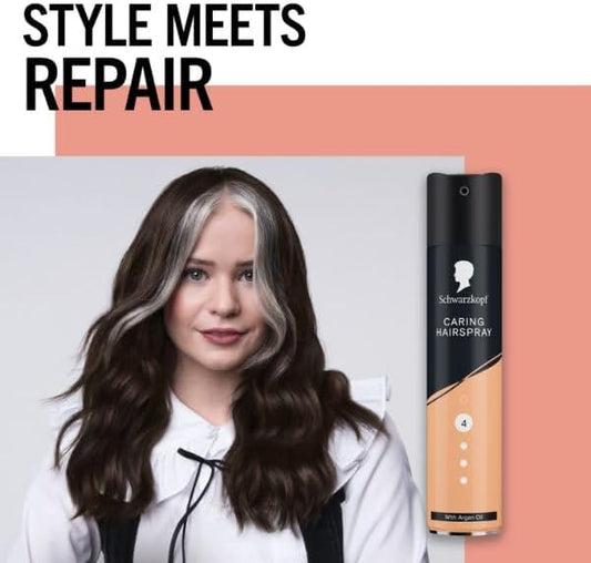 Schwarzkopf Hairspray Caring 250ml | CC Hair & Beauty UK