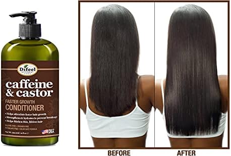 Difeel Caffeine & Castor Faster Growth Conditioner 355ml - view 3
