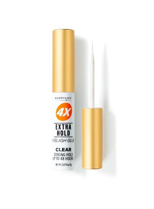 Absolute New York's Poppy and Ivy Tube Eyelash Adhesive - Black & Clear | CC Hair & Beauty UK