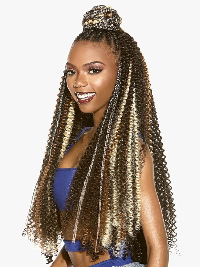 Sensationnel Braid Aquatex Fast Draying 3x Ruwa Water Wave 18"24" - view 4