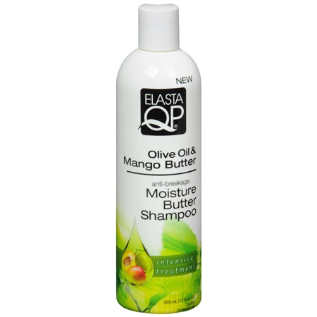 Elasta Qp Olive Oil & Mango Butter Moisture Butter Shampoo - 12 Oz | Shop at CC Hair & Beauty UK
