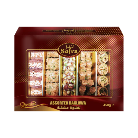 Sofra Premium Assorted Baklawa 17og