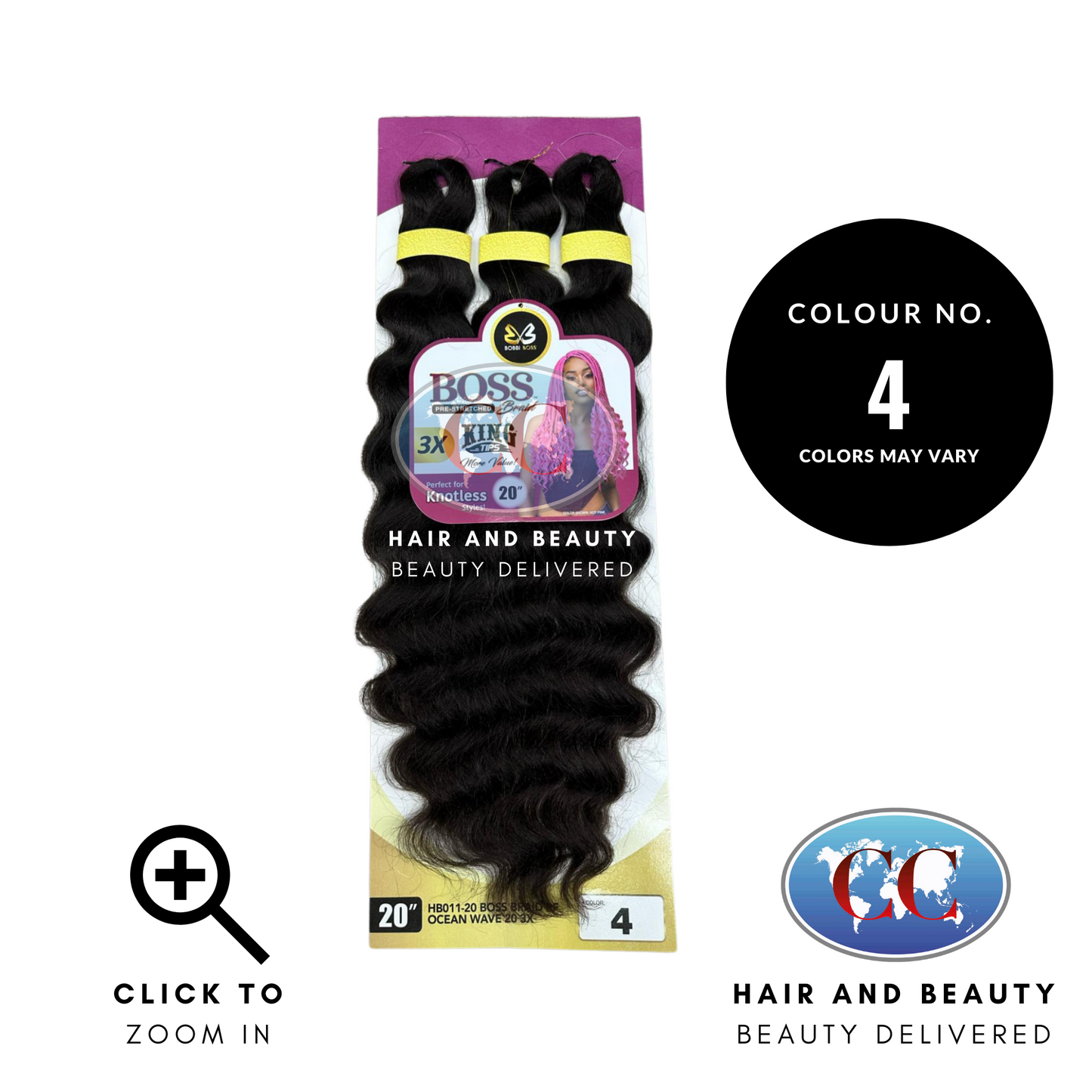 Bobbi Boss Braid PF Ocean Wave 20" x 3 - view 5
