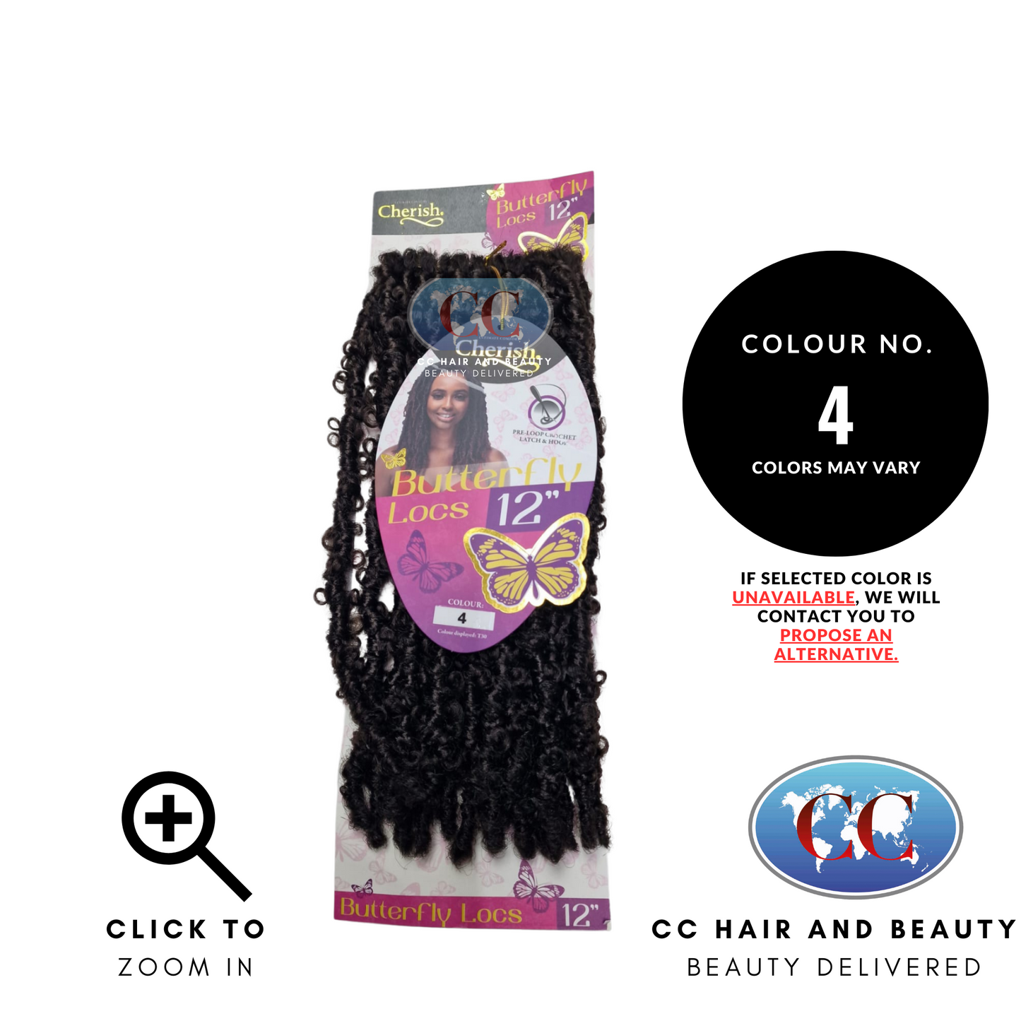 Cherish Butterfly Locs 12" - view 5