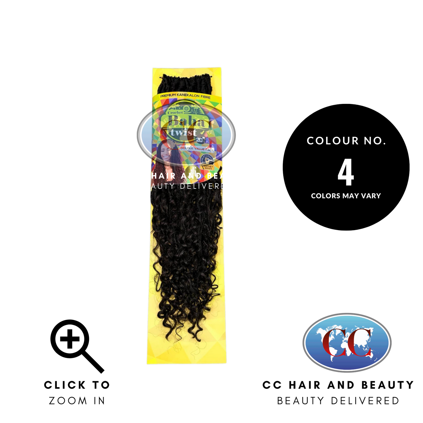 Jazzy Hair Crochet Baha Twist in 20" - view 5