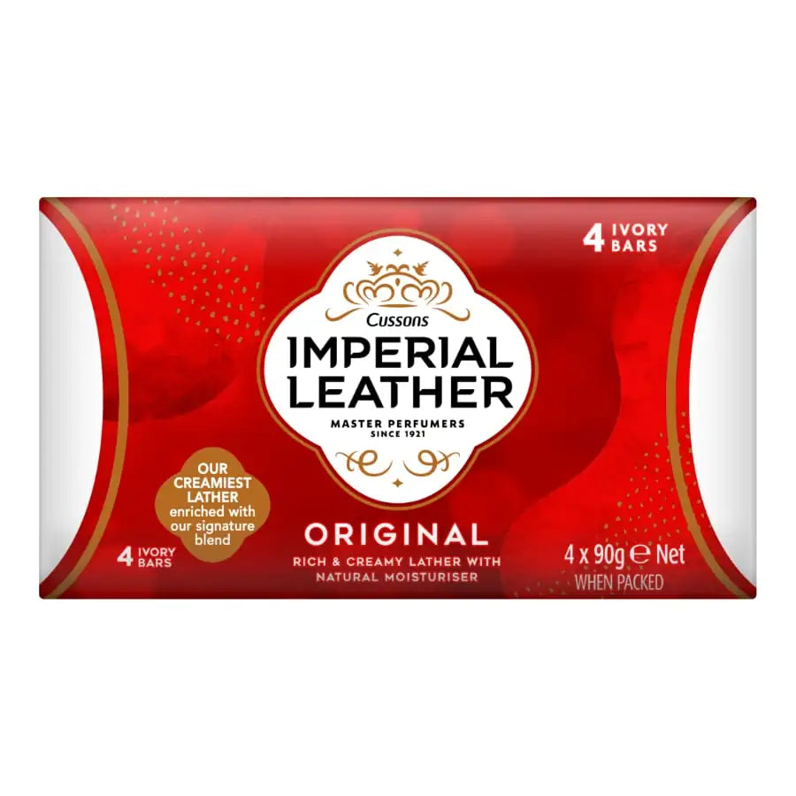 Imperial Imperial Leather Original Bar Soap 4 Pack | CC Hair & Beauty Leeds