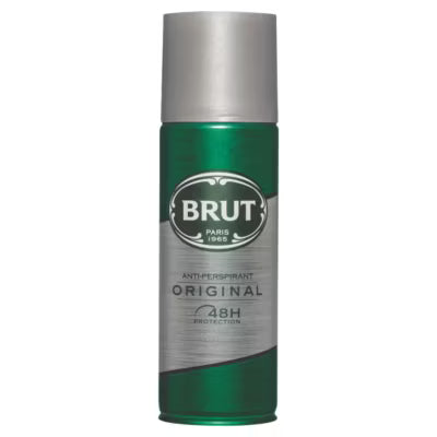 Brut Anti-Perspirant Original Long-Lasting Effective Protection Body Spray 200ml - view 2