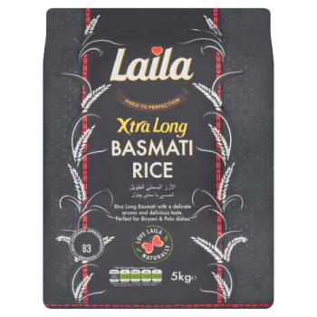 Laila Xtra Long Basmati Rice 5kg