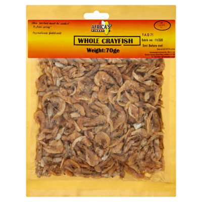 Africa's Finest Crayfish Whole 70g