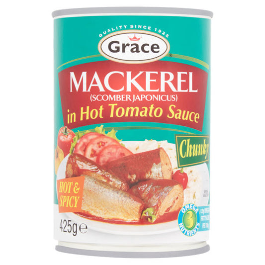 GRACE MACKERAL IN HOT TOMATO SAUCE