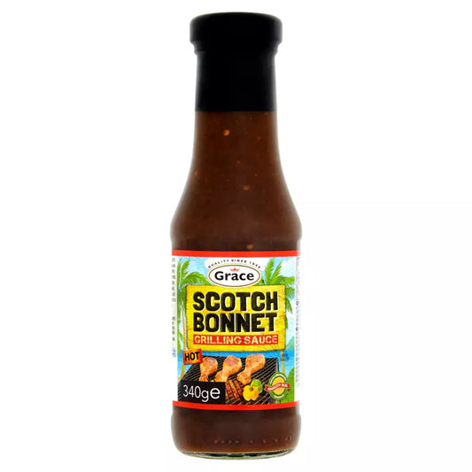 Grace Scotch Bonnet Grilling Sauce Hot 340g