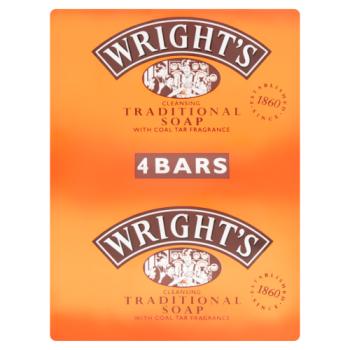Wright's Cleansing Traditional Soap 4 x 100g | Shop at CC Hair & Beauty UK