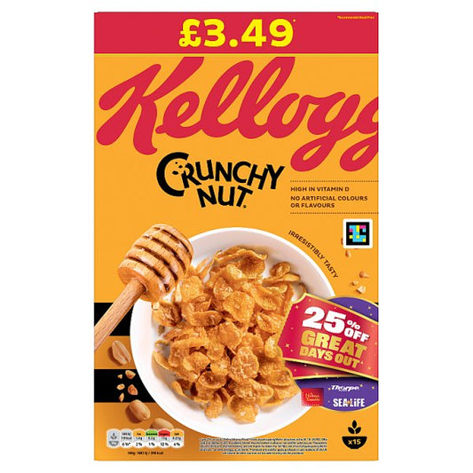Kelloggs Crunchy Nut Pmp 460g
