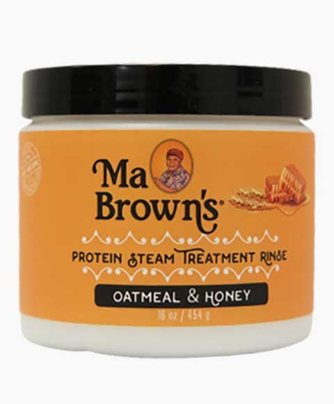 Ma Browns Protein Steam Treatment Rinse With Oatmeal And Honey - 16oz