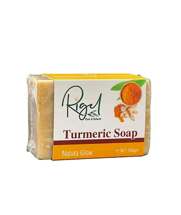 Rigel Pure And Natural Turmeric Soap | Shop at CC Hair & Beauty UK