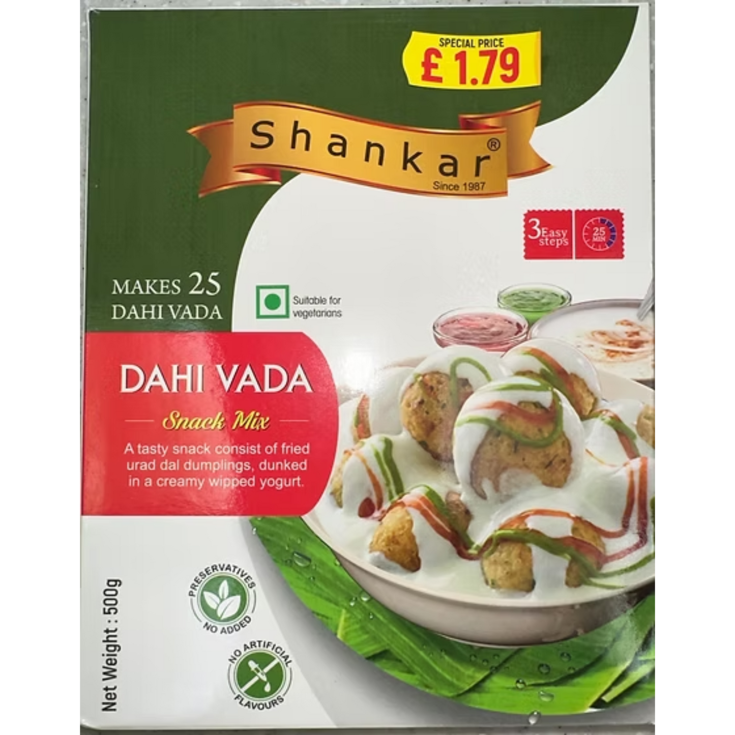 Shankar Dahi Vada Mix 500g 