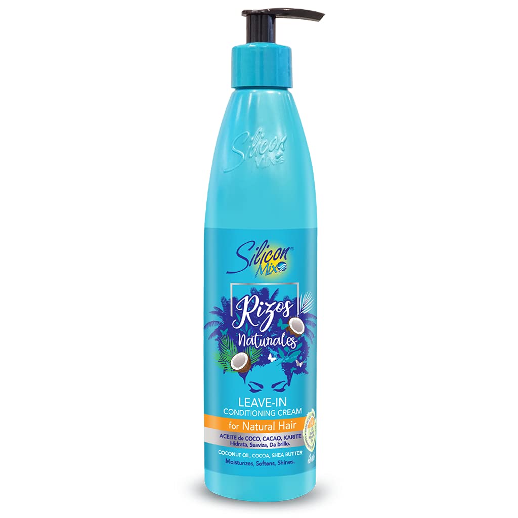 Silicon Mix Rizos Natural Leave-In Conditioning Cream 251ml | Shop at CC Hair & Beauty UK