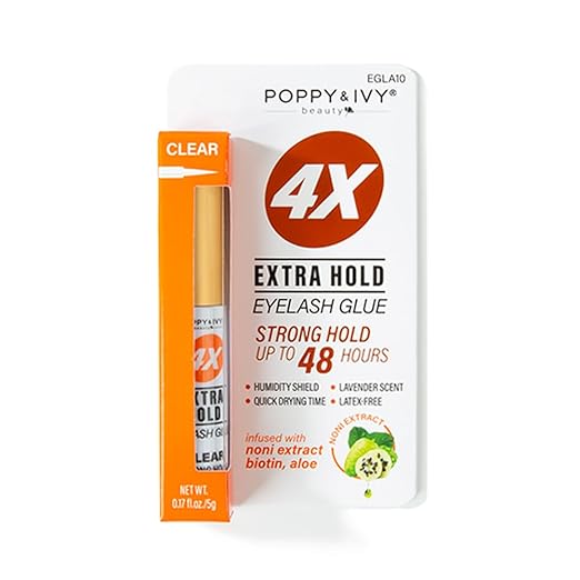 Absolute New York's Poppy and Ivy Tube Eyelash Adhesive - Black & Clear | CC Hair & Beauty UK