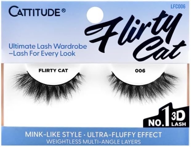 CATTITUDE 3D Lashes - Flirty Cat | CC Hair & Beauty UK