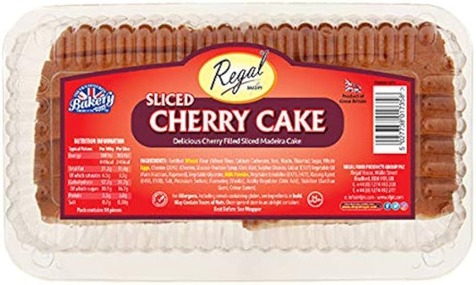 Regal Bakery Cherry Cake Sliced Maderia