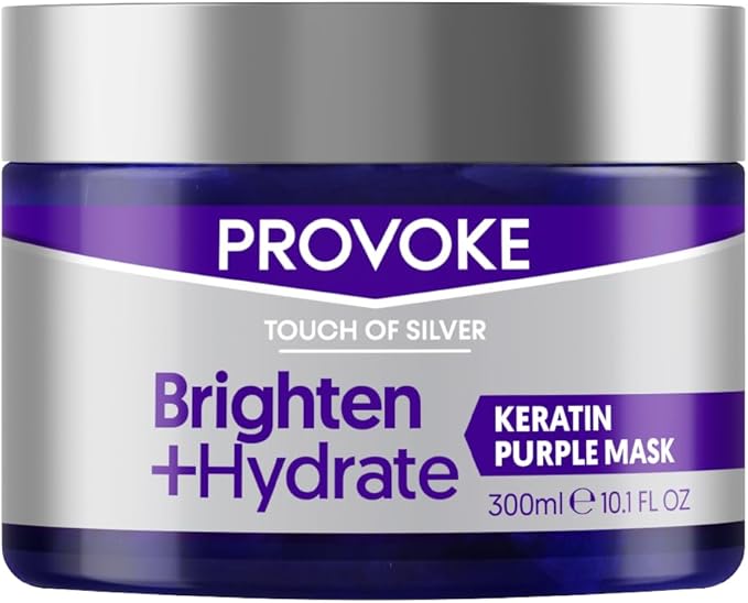 PROVOKE Touch of Silver Hydrating Purple Toning Mask 300ml | CC Hair & Beauty UK